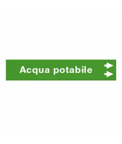 Etichette "ACQUA POTABILE"