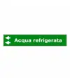 Etichette "ACQUA REFRIGERATA"