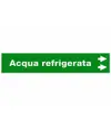 Etichette "ACQUA REFRIGERATA"