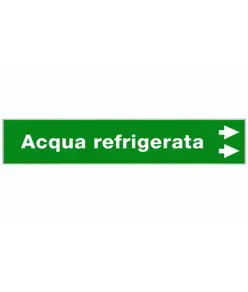Etichette "ACQUA REFRIGERATA"