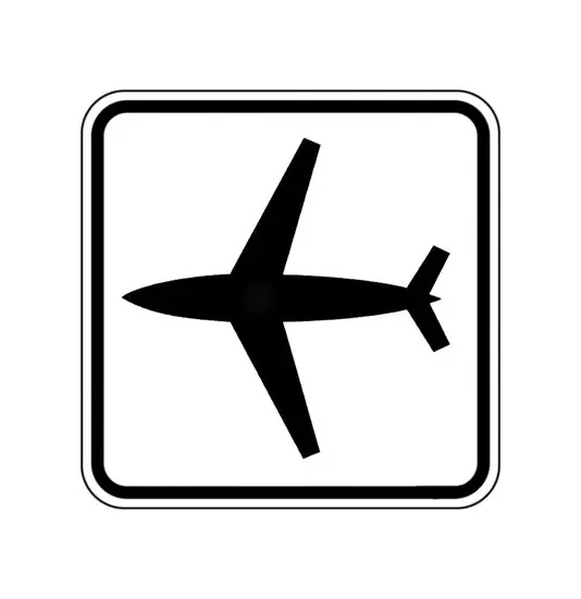 etichette adesive  Aeroporto