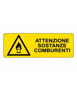 etichette adesive  attenzione sostanze comburenti