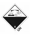 etichette adesive  corrosive UN