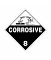 etichette adesive  corrosive