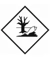 Etichetta adesiva  pericolo ambiente