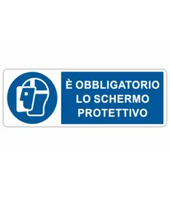 etichette adesive  è obbligatorio lo schermo protettivo