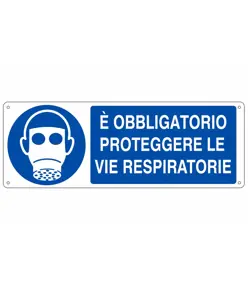 etichette adesive  è obbligatorio proteggere le vie respiratorie