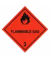 etichette adesive  flammable gas