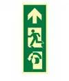 Etichette adesive fotoluminescenti
