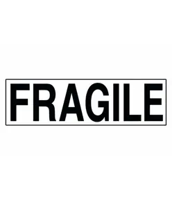 etichette adesive  fragile