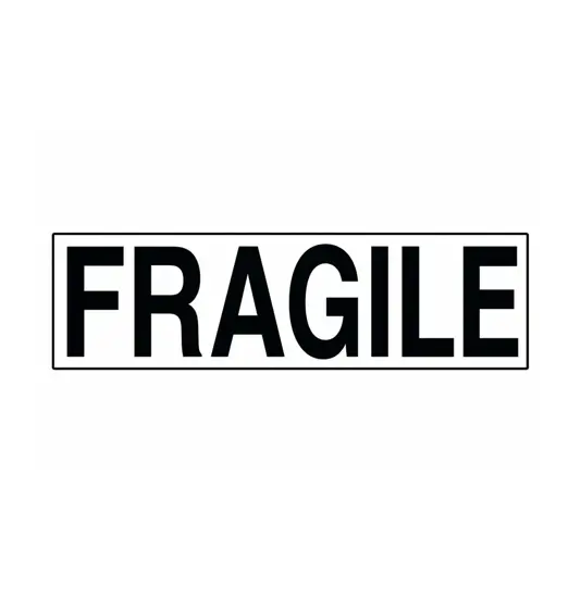 etichette adesive  fragile