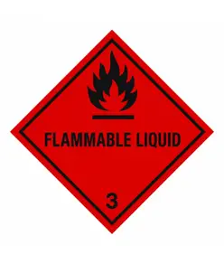 etichette adesive  liquido infiammabile