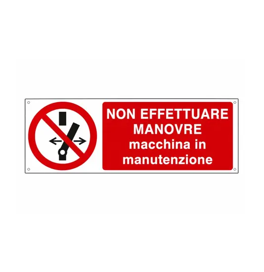 etichette adesive macchina in manutenzione