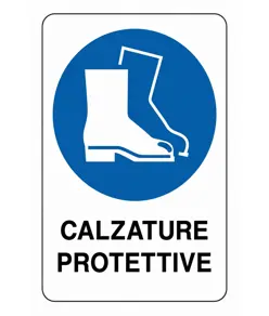 etichette adesive obbligo  calzature protettive