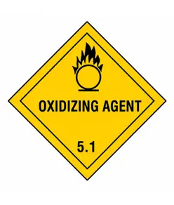 etichette adesive  oxidizing agent