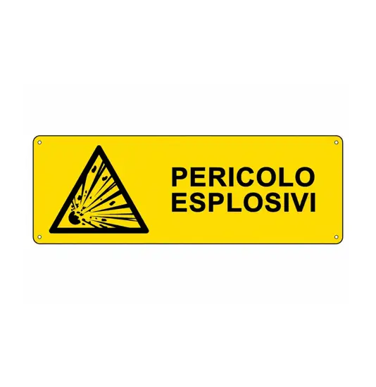 etichette adesive  pericolo esplosivi
