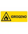 Etichette adesive  pericolo idrogeno