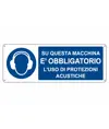 etichette adesive  proteggere l'udito su macchina