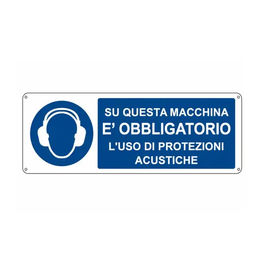 etichette adesive  proteggere l'udito su macchina