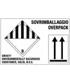 etichette adesive  sovrimballaggio overpack