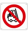 etichette adesive vietato  trasportare persone sui carrelli elevatori