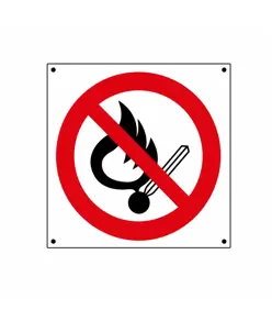 etichette adesive vietato usare fiamme libere
