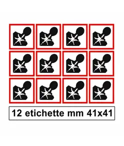 Etichette autoadesive 'cancerogeno'