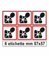 Etichette autoadesive 'cancerogeno'