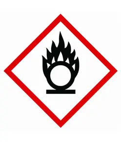 etichette autoadesive  'comburente'. Dim. Varie