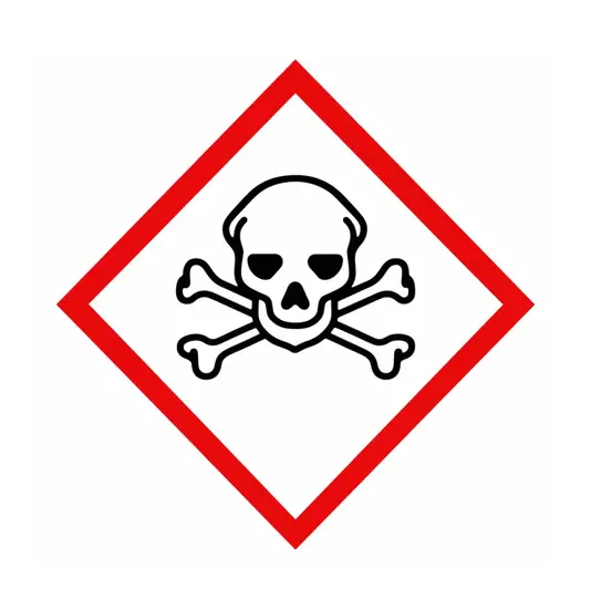 Etichette autoadesive 'tossico'