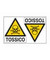 Etichette autoadesivo 'tossico'