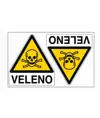Etichette autoadesivo 'veleno'