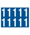 Etichette con numeri e lettere