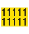 Etichette con numeri e lettere