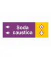 Etichette " SODA CAUSTICA "