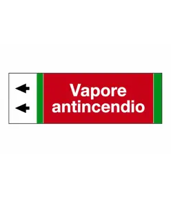 Etichette "VAPORE ANTINCENDIO"