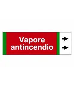 Etichette "VAPORE ANTINCENDIO"