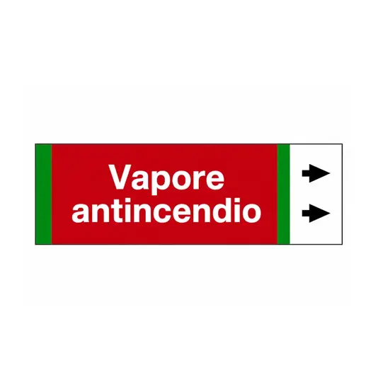 Etichette "VAPORE ANTINCENDIO"