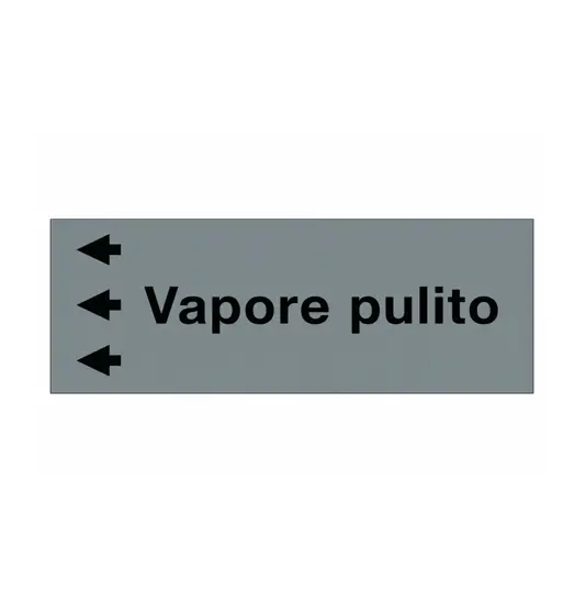 Etichette "VAPORE PULITO"