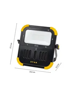 Faretto led 30W ricaricabile con altoparlanti bluetooth