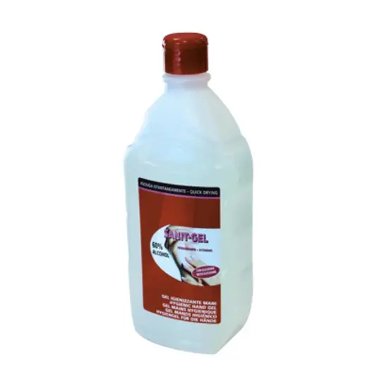 Gel igienizzante lavamani con glicerina