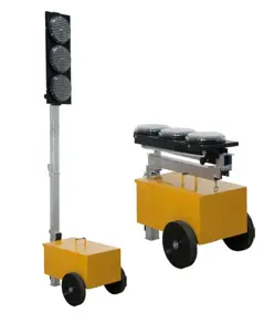 Impianto semaforico mobile a led  da cantiere