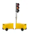 Impianto semaforico mobile a led