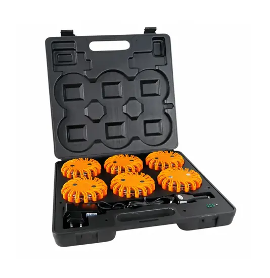 Kit 6 luci di emergenza stradali