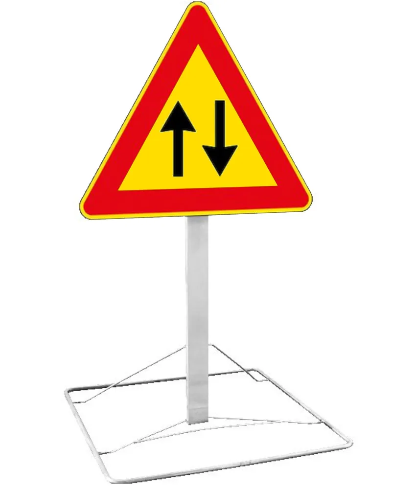 Kit cavalletto e triangolo, a 60 cm dal suolo - conforme al C.d.S.