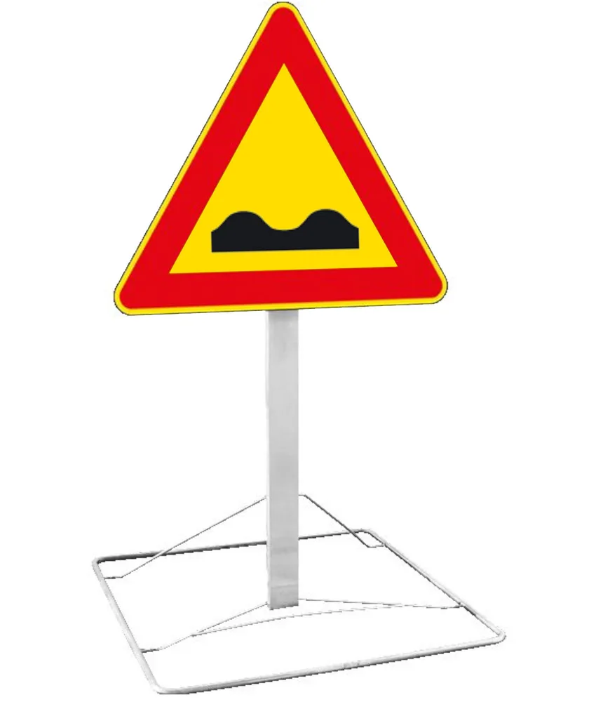 Kit cavalletto e triangolo, a 60 cm dal suolo - conforme al C.d.S.