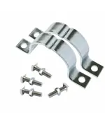 Kit di fissaggio cartelli per pali da Ø48/60 mm