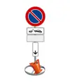Kit per divieto di sosta temporaneo