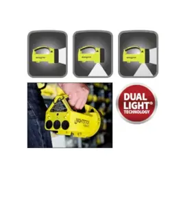 Lampada antideflagrante ricaricabile ATEX  Dual LIght Z0