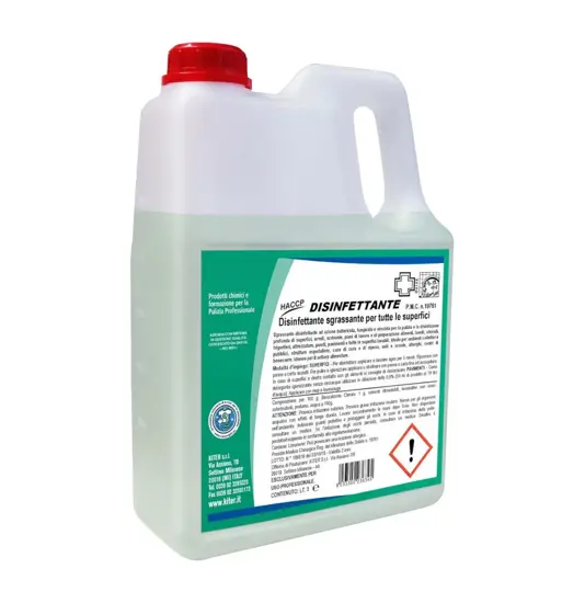 Liquido sanificante per kit tappeto sanificante